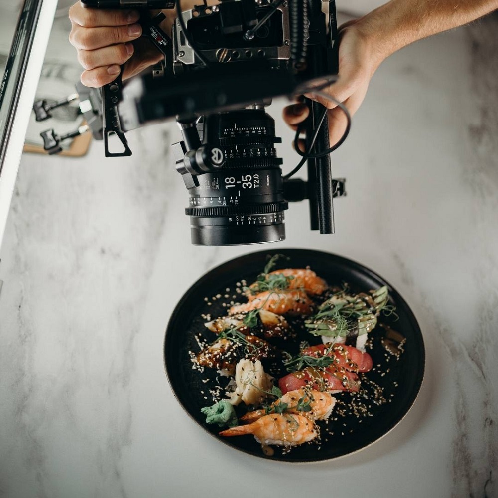 food video production company.